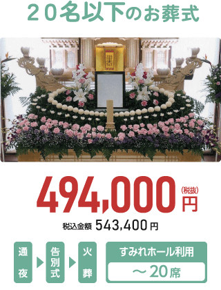 かさいフローレ 20名以下のお葬式